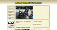 Desktop Screenshot of hornet-home.de